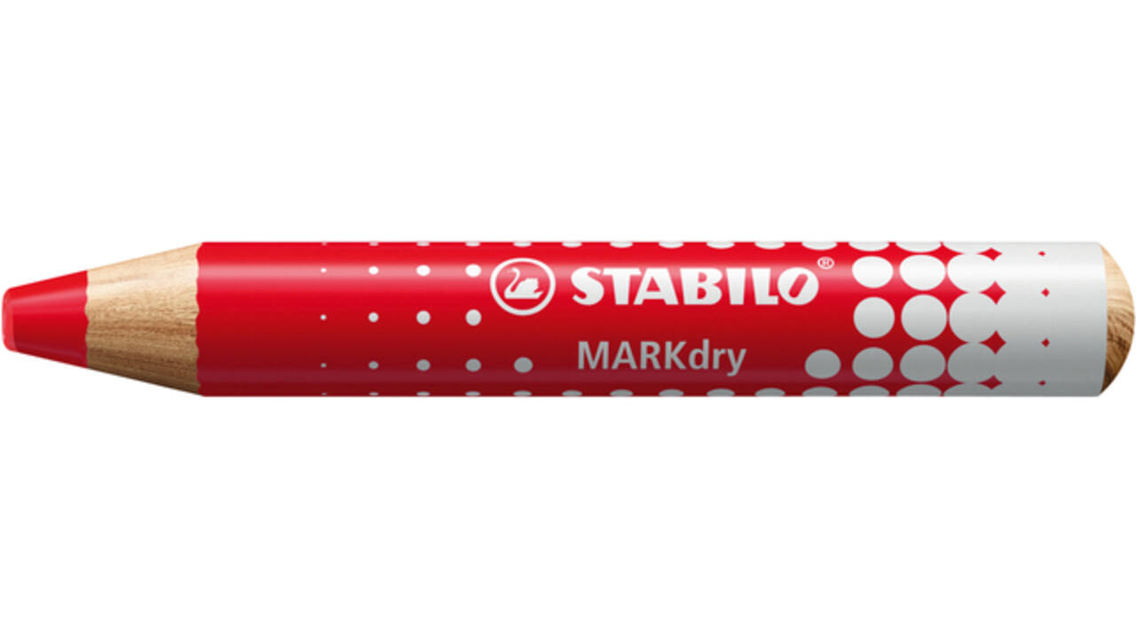 Whiteboardpotlood STABILO MARKdry 648/40 rood