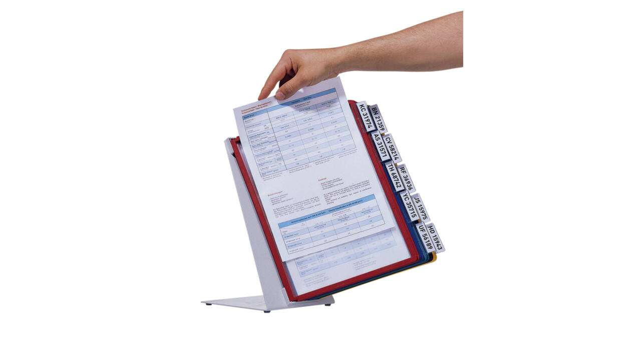Bureaustandaard Durable Vario met 10-tassen A4 assorti