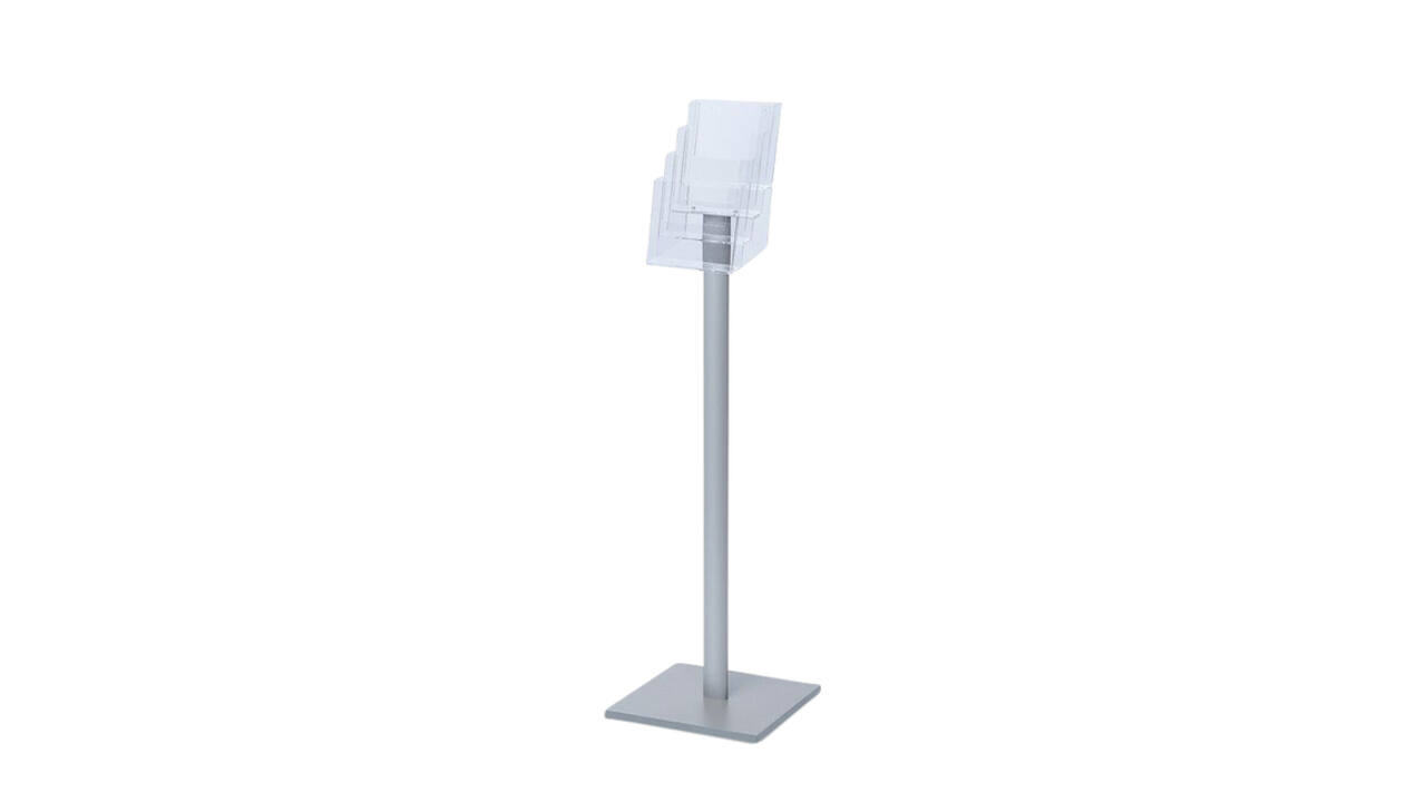 Brochurehouder Quantore standaard 4x A5