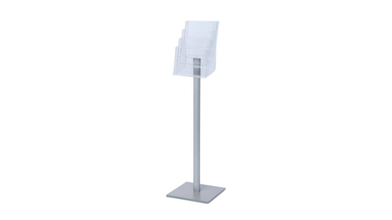 Brochurehouder Quantore standaard 4x A4