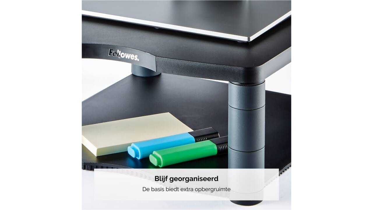 Monitorstandaard Fellowes Premium grafiet