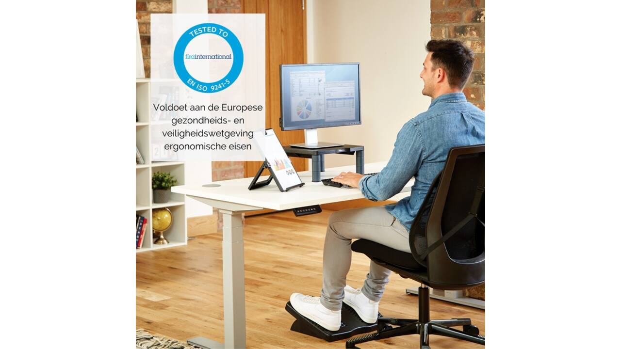Monitorstandaard Fellowes Premium grafiet