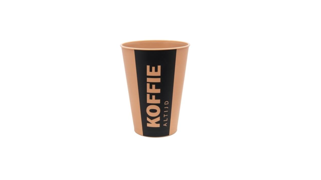 Beker IEZZY 180ml herbruikbaar Altijd Koffie 20 stuks bruin