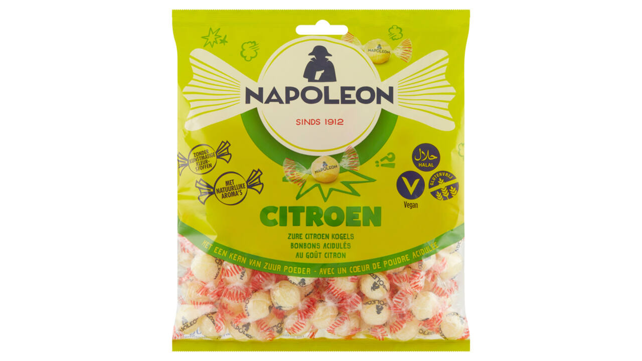 Snoep Napoleon citroen zak 1kg