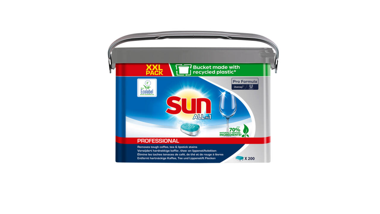Vaatwastabletten Sun Pro Formula All-in-one XXL 200 stuks