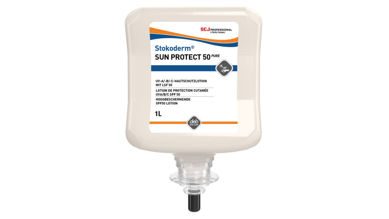 Zonnebrandlotion SCJ Stokoderm Sun Protect SPF 50 1liter