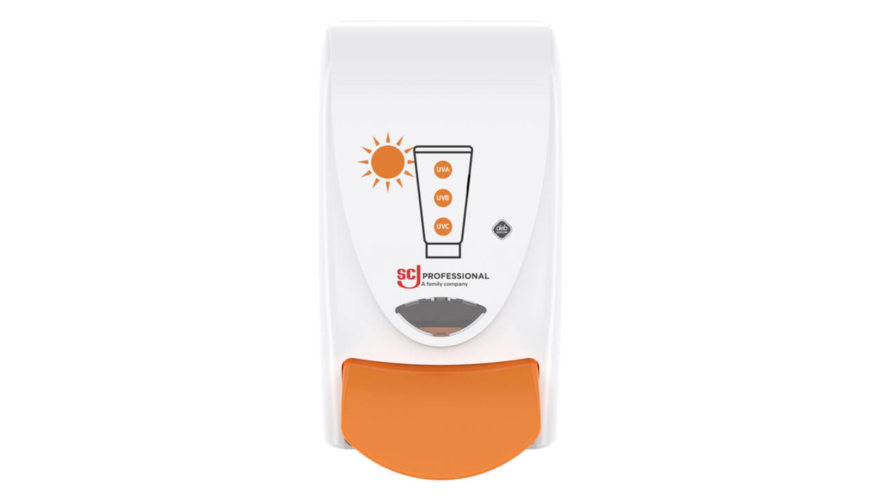 Zonnebranddispenser SCJ Proline Sun Protect 1liter wit