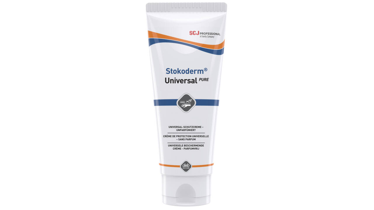 Handcrème SCJ Stokoderm Universal Pure parfumvrij 100ml