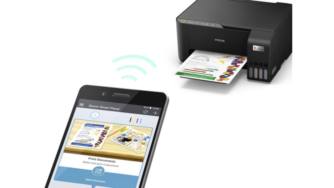 Multifunctional inktjet printer Epson Ecotank ET-2860