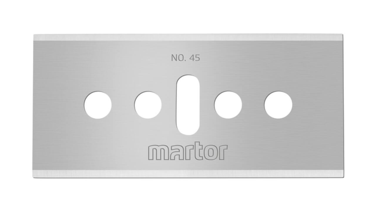 Reservemes Martor rechthoekig nr. 45 10 stuks