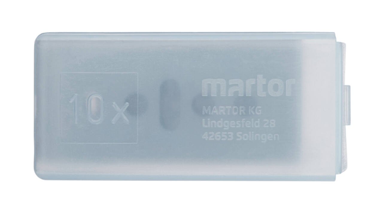 Reservemes Martor rechthoekig nr. 45 10 stuks