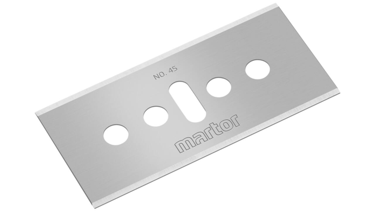 Reservemes Martor rechthoekig nr. 45 10 stuks