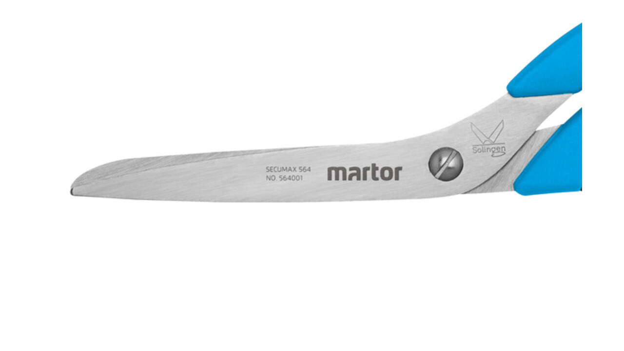 Veiligheidsschaar Martor Secumax 564 80mm blauw