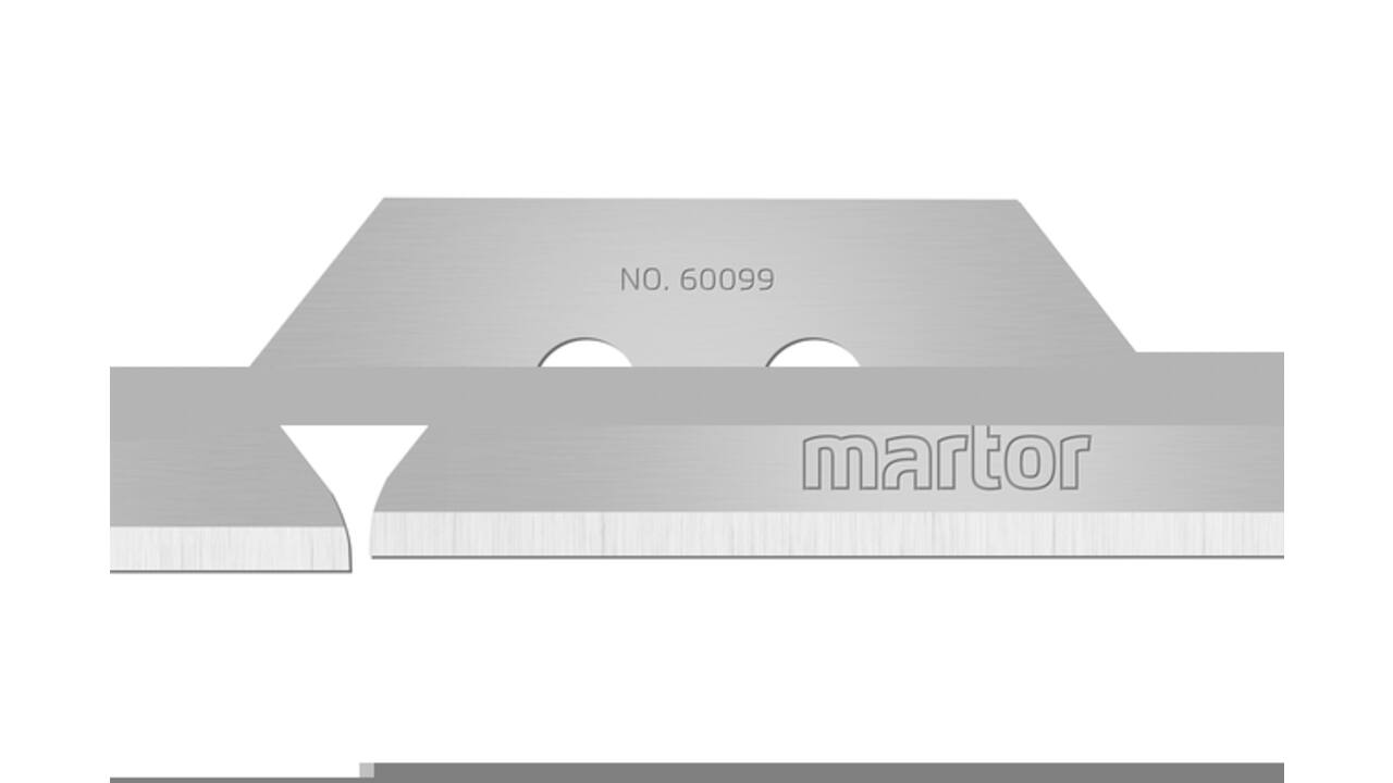 Reservemes Martor trapezium nr. 60099 10 stuks