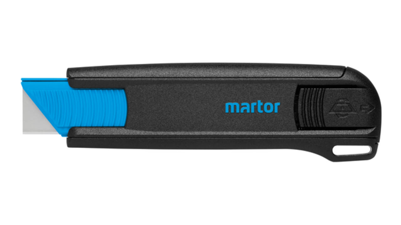 Veiligheidsmes Martor Secunorm 175 rechthoekig 10mm zwart