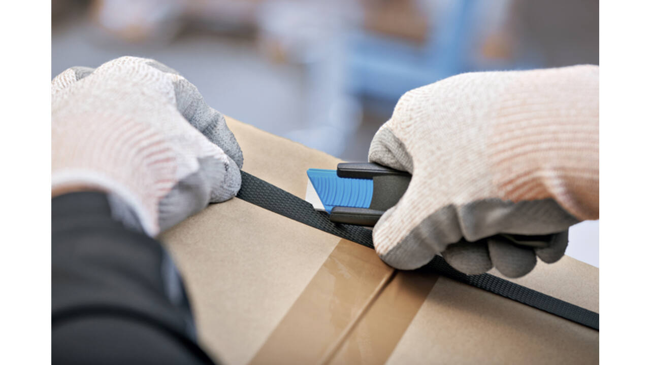 Veiligheidsmes Martor Secunorm 175 rechthoekig 10mm zwart