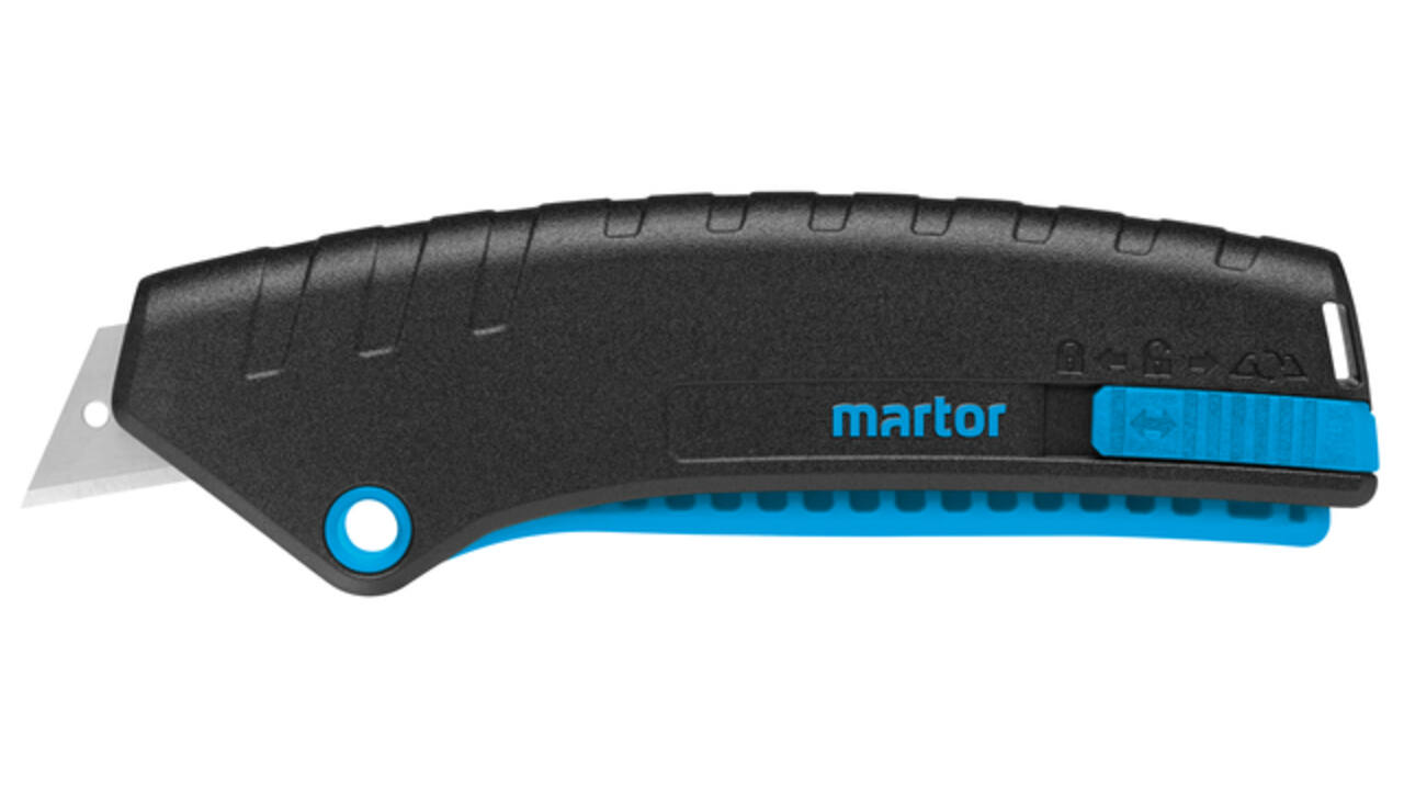 Veiligheidsmes Martor Secunorm Mizar trapezium 15mm zwart
