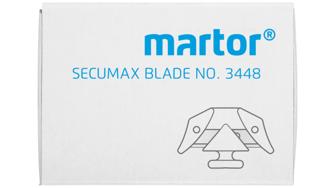Reservemes Martor Secumax nr. 3448 10 stuks