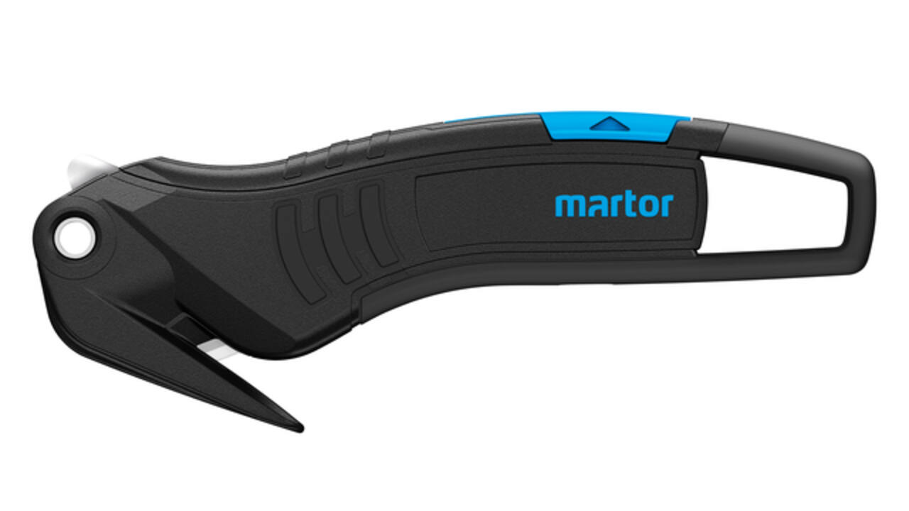 Veiligheidsmes Martor Secumax 320 rechthoekig 4mm zwart