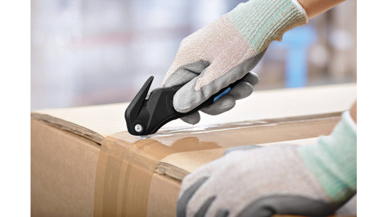 Veiligheidsmes Martor Secumax 320 rechthoekig 4mm zwart