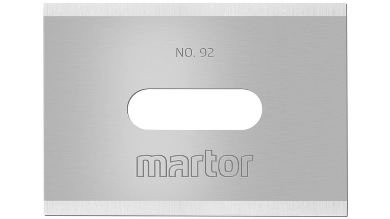 Reservemes Martor rechthoekig nr. 92 10 stuks