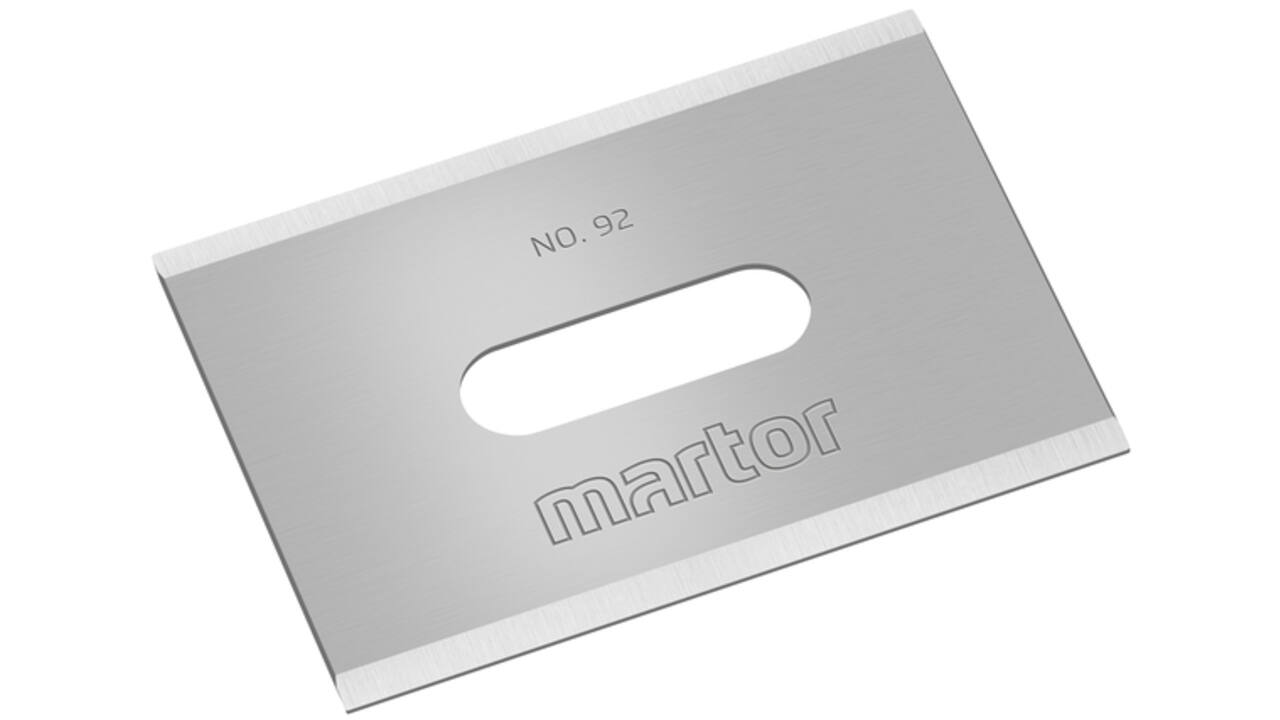 Reservemes Martor rechthoekig nr. 92 10 stuks