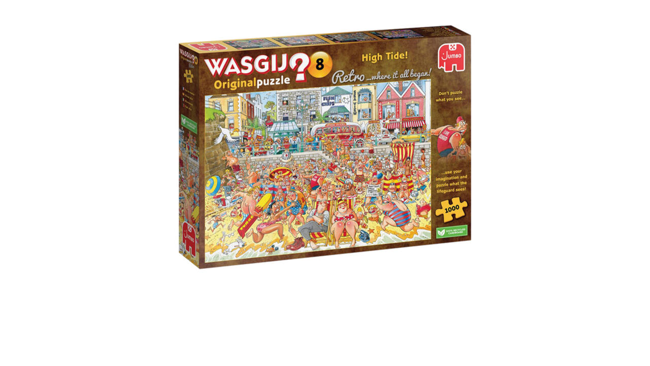 Puzzel Wasgij Retro Orginal 8 Vloed 1000 stukjes