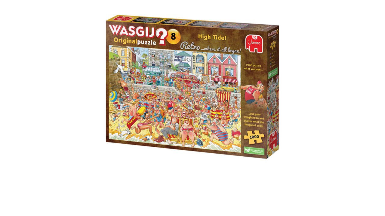 Puzzel Wasgij Retro Orginal 8 Vloed 1000 stukjes
