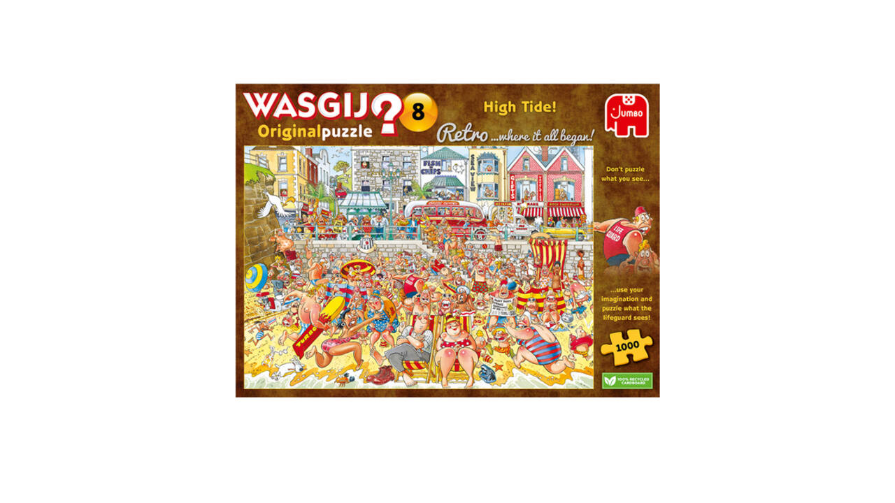 Puzzel Wasgij Retro Orginal 8 Vloed 1000 stukjes