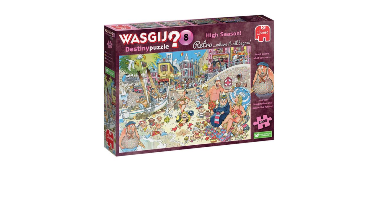 Puzzel Wasgij Retro Destiny 8 Hoogseizoen 1000 stukjes