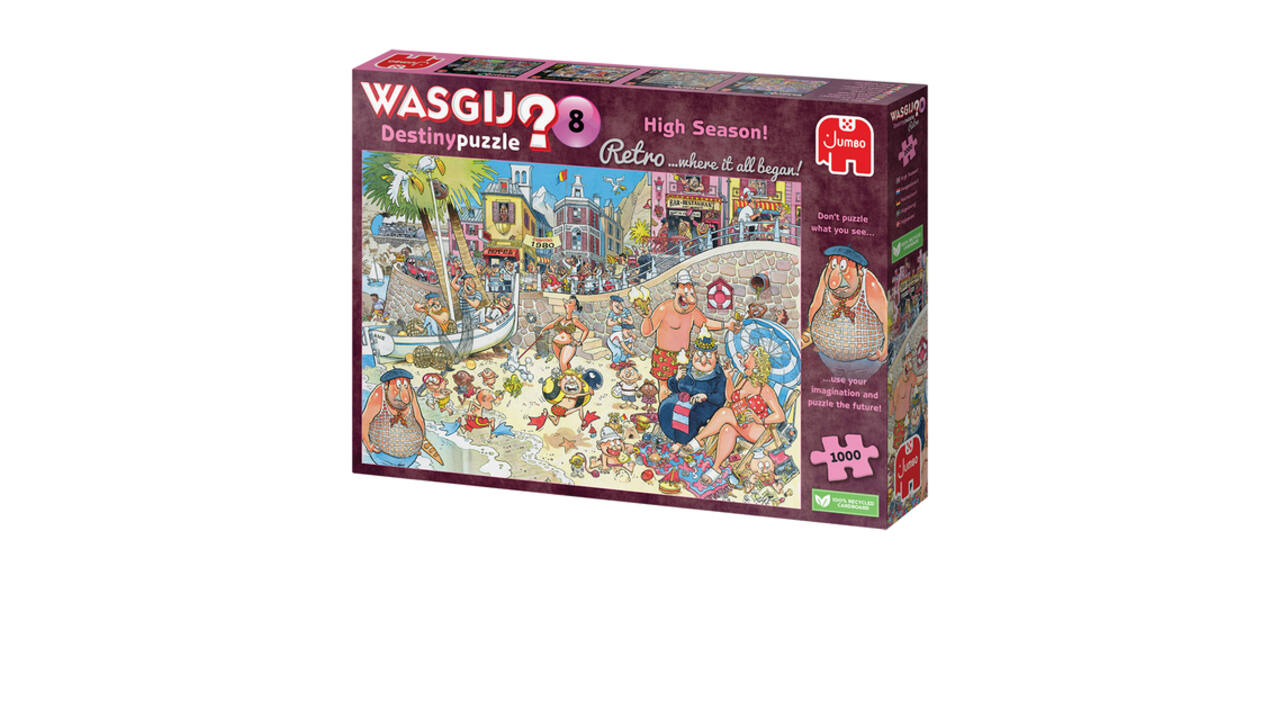 Puzzel Wasgij Retro Destiny 8 Hoogseizoen 1000 stukjes