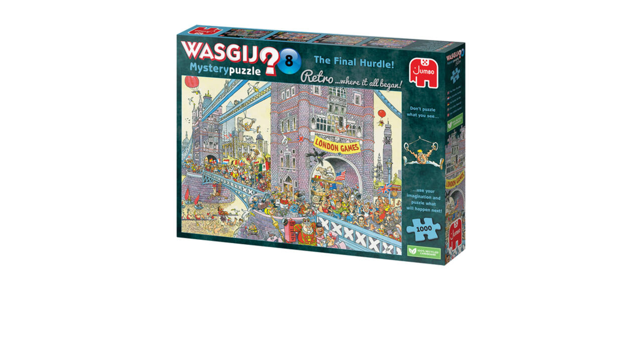 Puzzel Wasgij Retro Mystery 8 Laatste Horde 1000 stukjes
