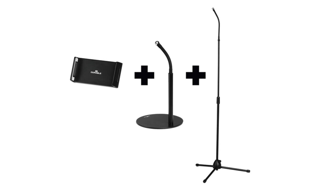 Tablethouder Durable Twist combi