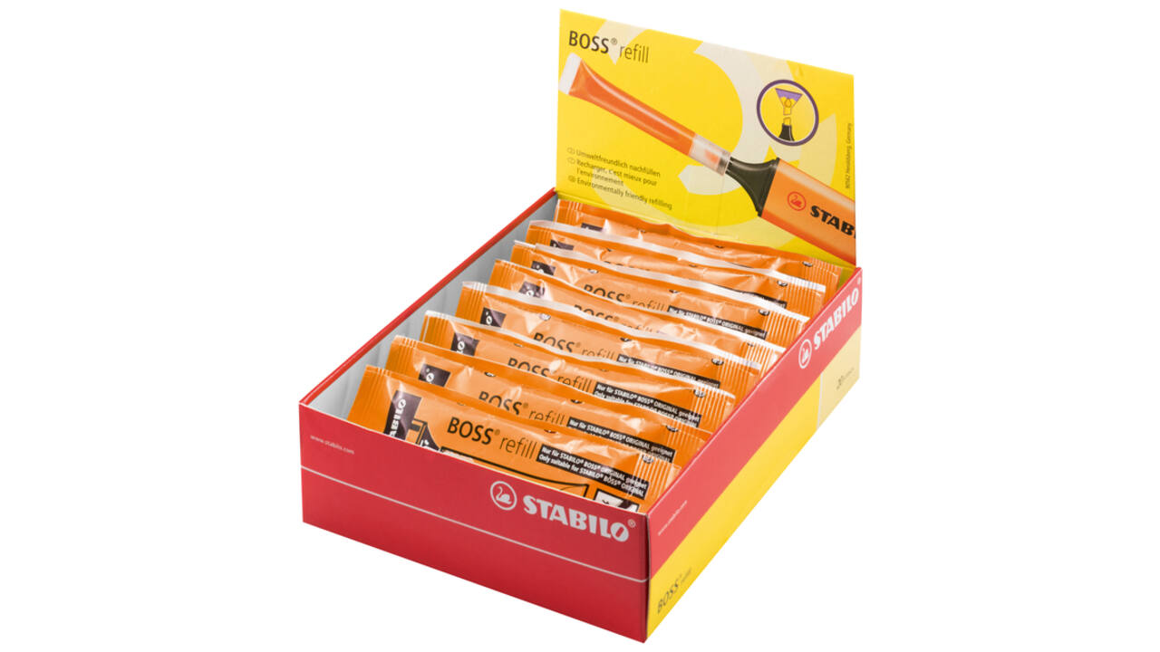 Markeerstiftinkt STABILO 070/54 oranje