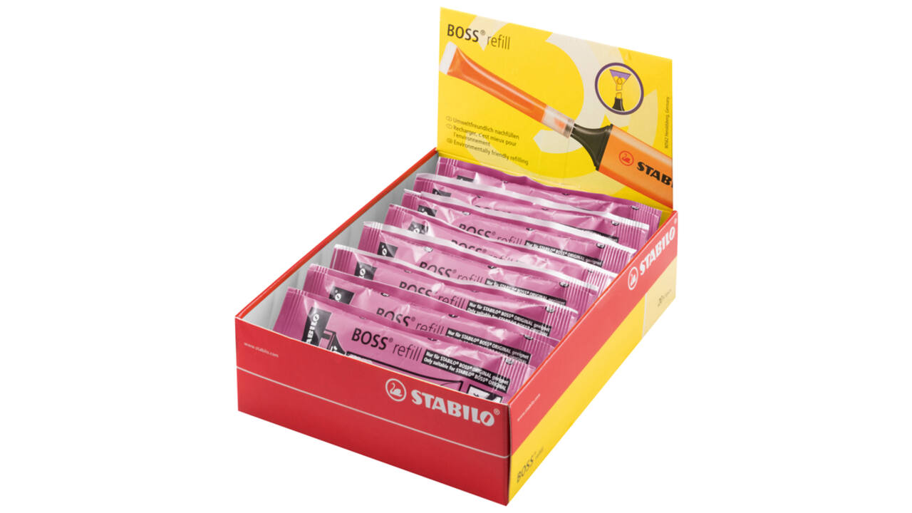 Markeerstiftinkt STABILO 070/56 roze