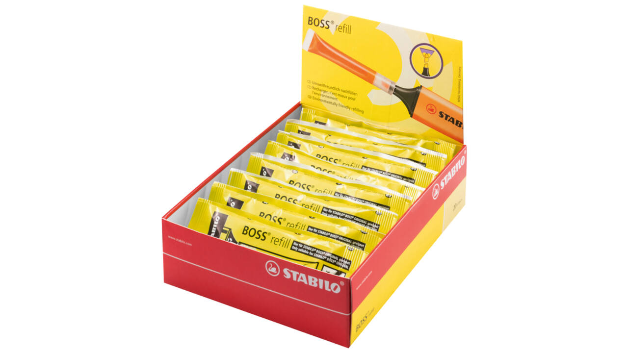 Markeerstiftinkt STABILO 070/24 geel