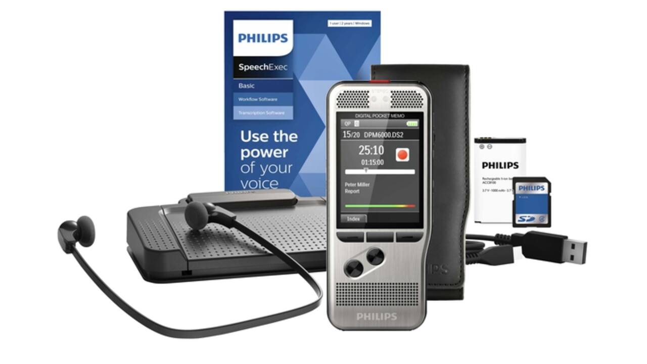 Dicteerapparaat Philips PocketMemo DPM6700