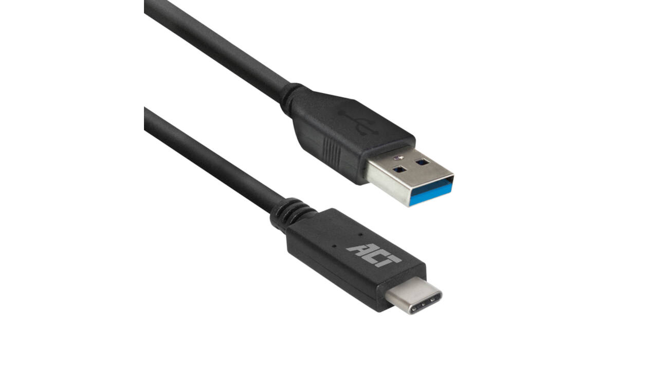 Kabel ACT USB A 3.2 naar USB-C 2 meter