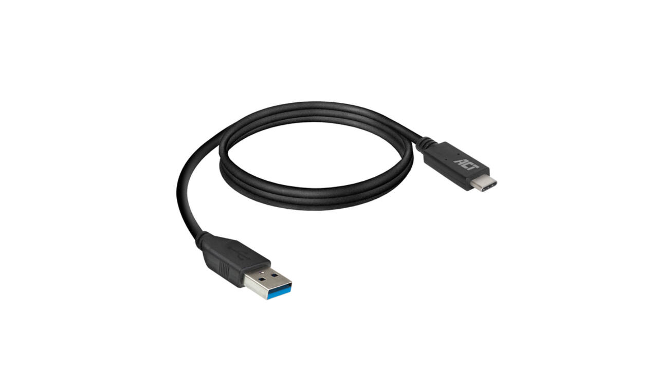 Kabel ACT USB A 3.2 naar USB-C 2 meter