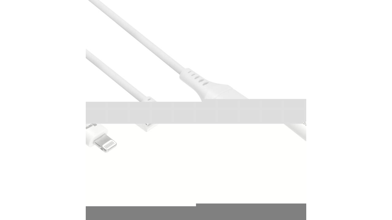 Kabel ACT USB 2.0 naar Lightning laad -en data 1 meter