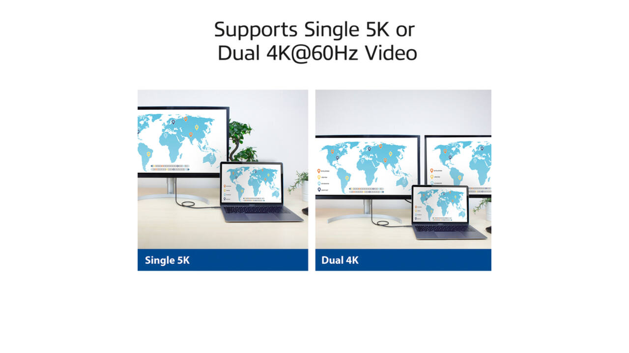 Kabel ACT USB-C USB 4 20Gbps Thunderbolt3 1 meter