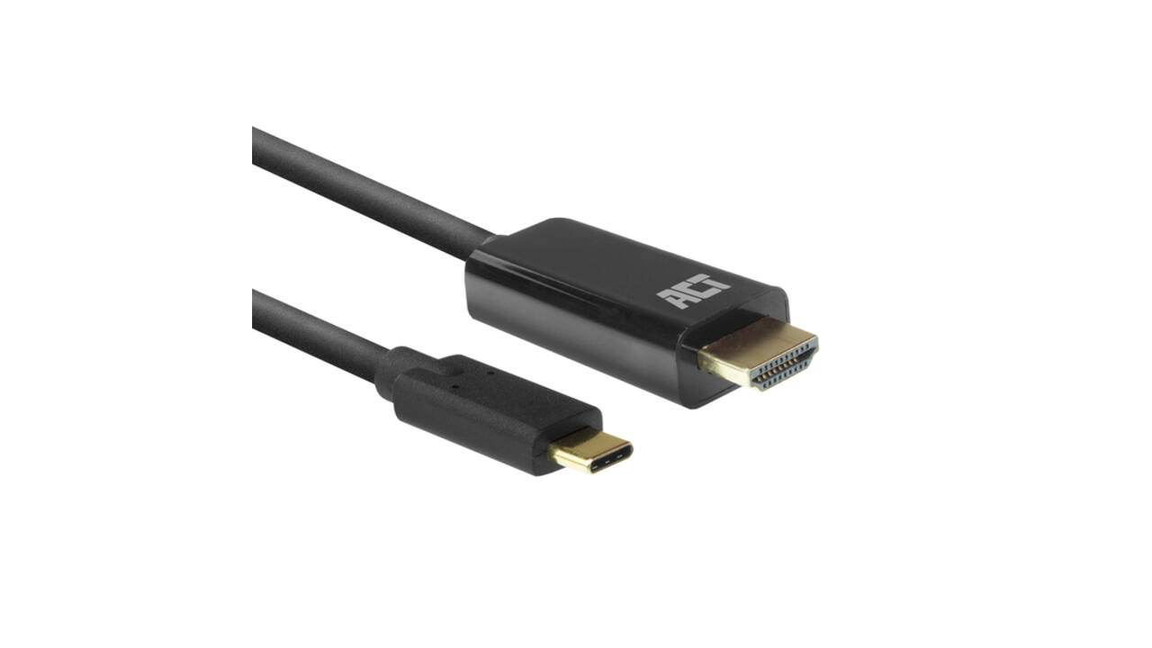 Kabel ACT USB-C naar HDMI 60Hz  2 meter