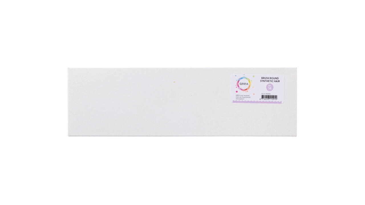 Penseel Qrea synthetisch haar nr 14 breedte 9,6mm