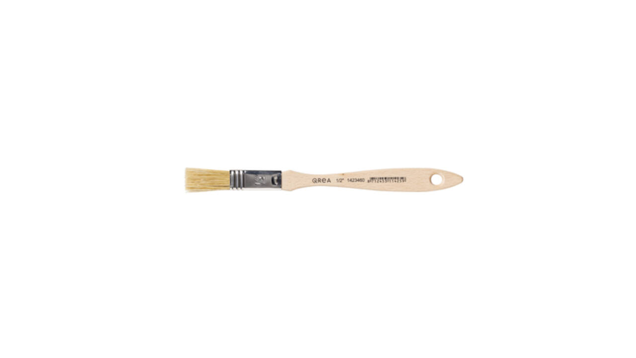 Kwast Qrea varkenshaar nr 1/2 breedte 15mm