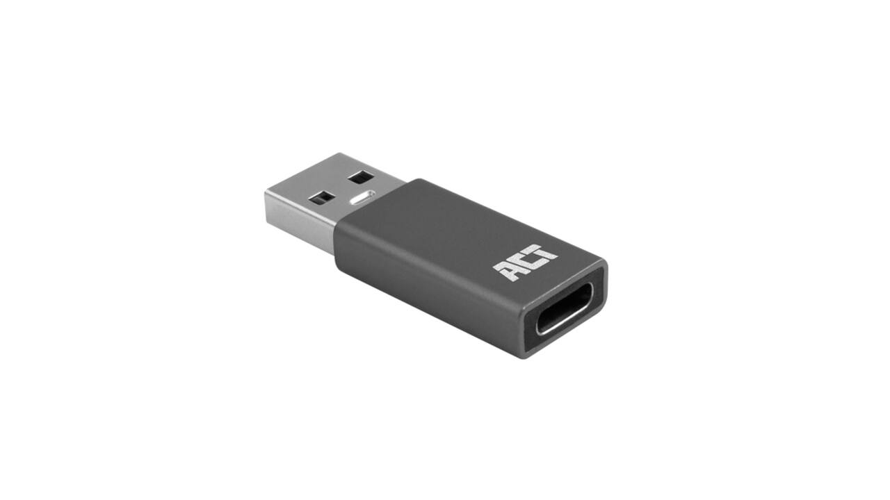 Adapter ACT USB-A naar USB-C USB 3.2 Gen.1