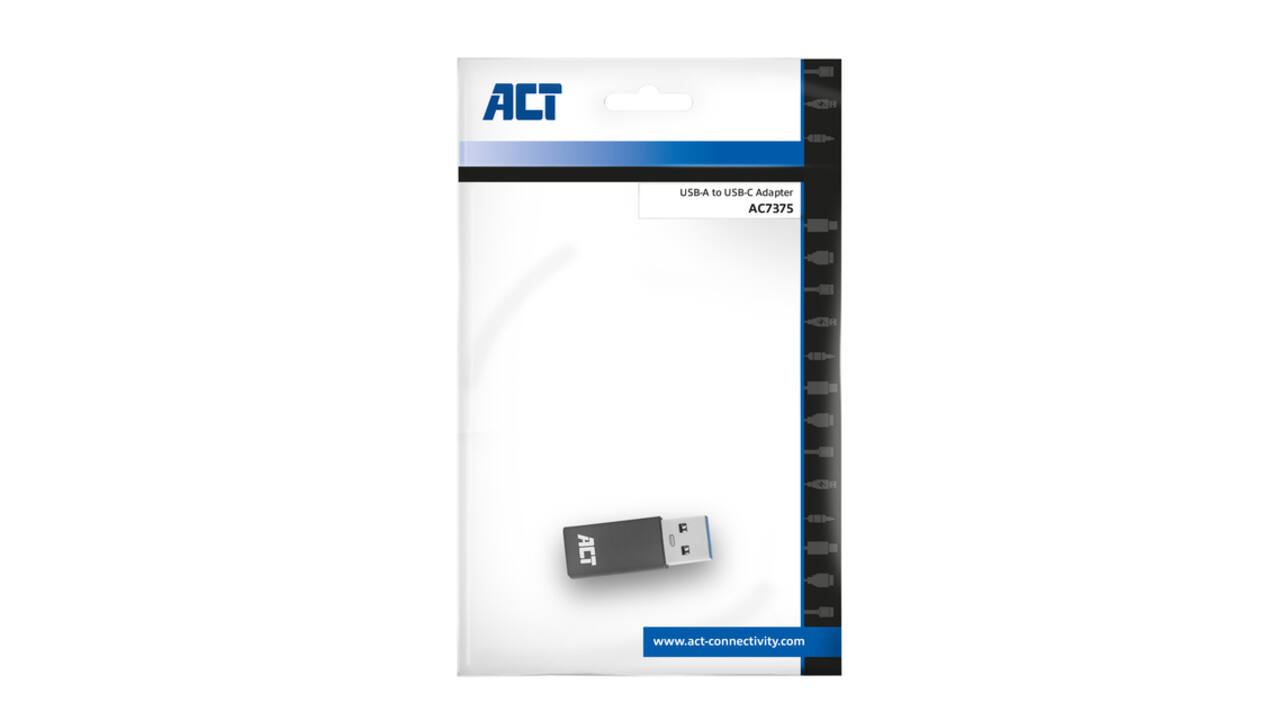 Adapter ACT USB-A naar USB-C USB 3.2 Gen.1