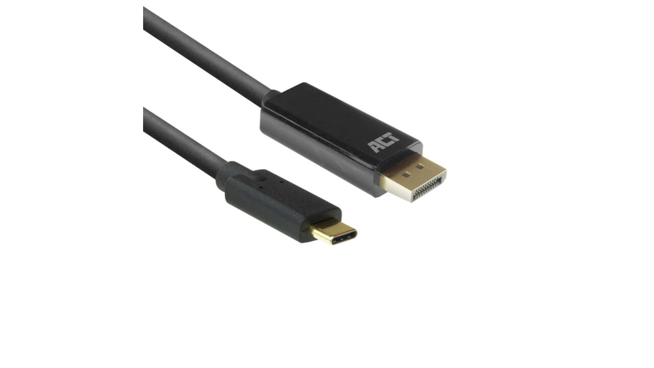Kabel ACT USB-C naar Displayport 60Hz 2 meter