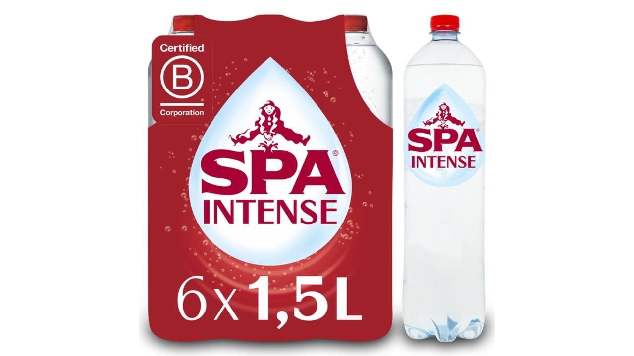 Water Spa Intense rood petfles 1.5 liter
