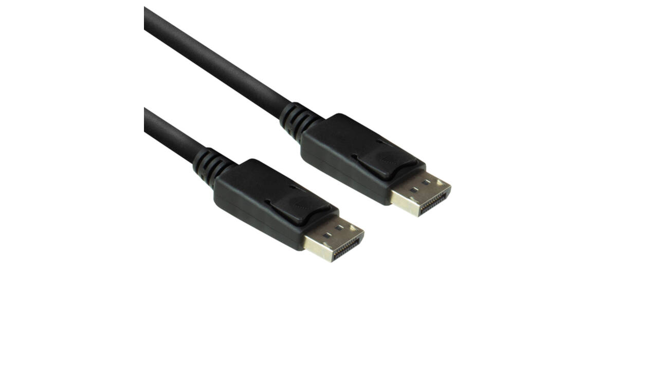 Kabel ACT DisplayPort 1 meter zwart