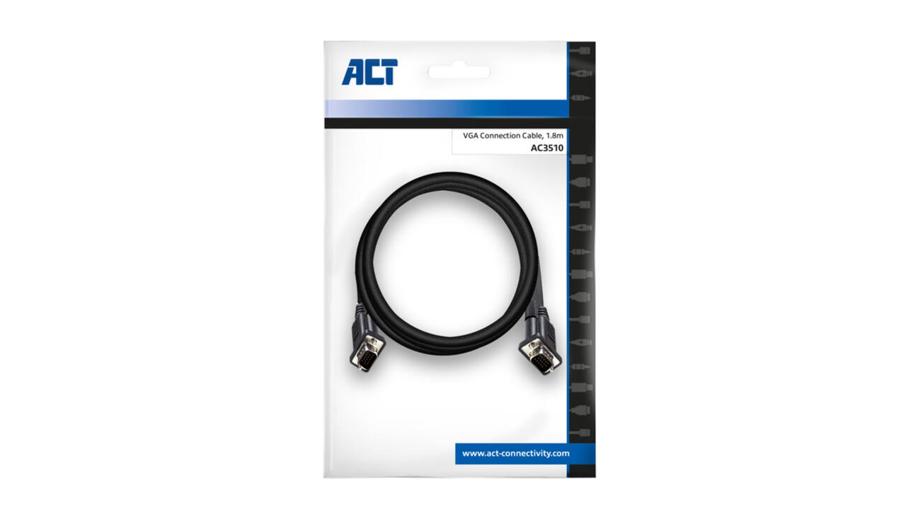 Kabel ACT VGA Monitor 1.8 meter